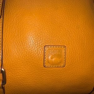 COPY - Dooney DILLEN Leather small satchel Mustard